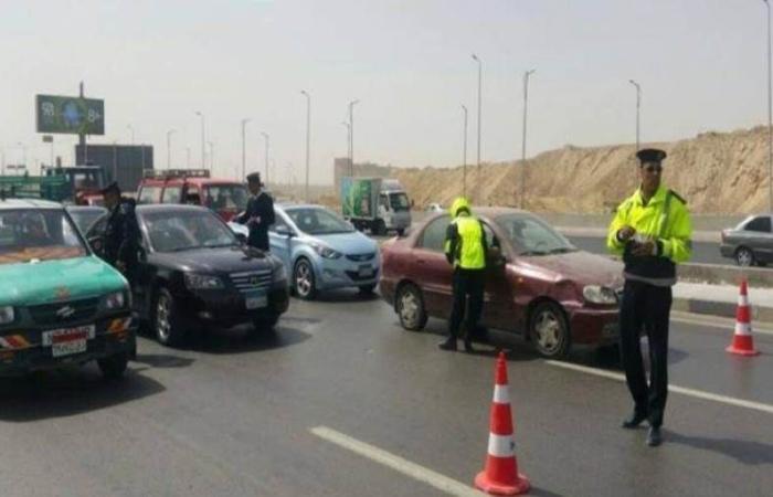 رادار المرور يلتقط 1152 سيارة تسير بسرعات جنونية فى 24 ساعة