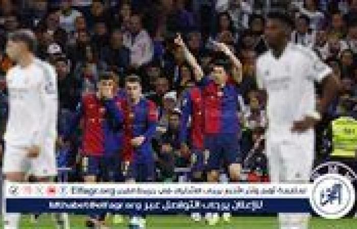 برشلونة يهزم ريال مدريد برباعية نظيفة في كلاسيكو الدوري الإسباني