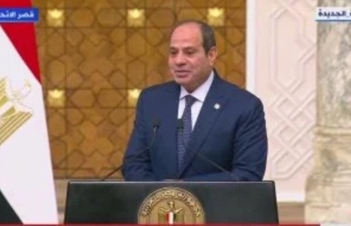 الرئيس السيسي: نقوم بجهود كبيرة لوقف إطلاق النار لمدة يومين وبعدها لوقف كامل وإدخال المساعدات