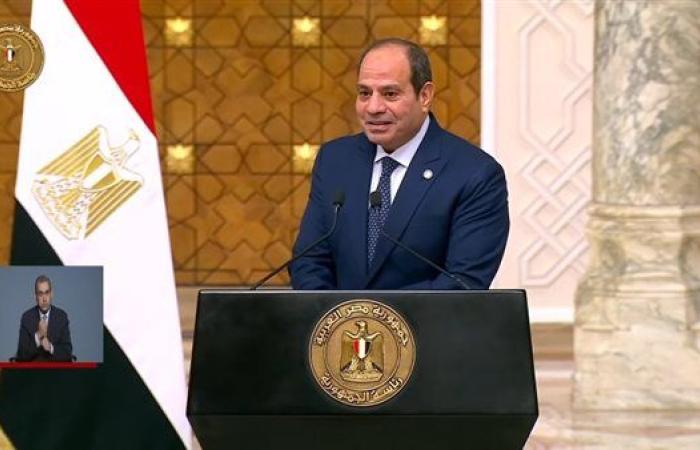 الرئيس السيسي: توافق مصري جزائري على ضرورة وقف إطلاق النار في غزة