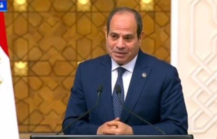 الرئيس السيسي: أشقائنا في قطاع غزة يتعرضون لحصار صعب يصل إلى حد المجاعة