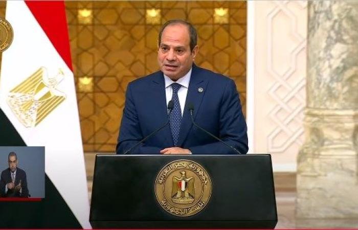 الرئيس السيسي: فرص التعاون بين مصر والجزائر كبيرة وتصل للعمل المشترك في المشروعات الكبرى