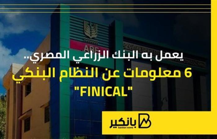 يعمل به البنك الزراعي المصري.. 6 معلومات عن النظام البنكي "FINICAL"