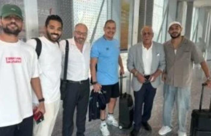 الظهور الأول لثلاثى الزمالك فى مطار أبو ظبي بعد الإفراج عنهم