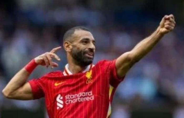 محمد صلاح على دكة بدلاء الريدز ضد برايتون فى كأس الرابطة الإنجليزية