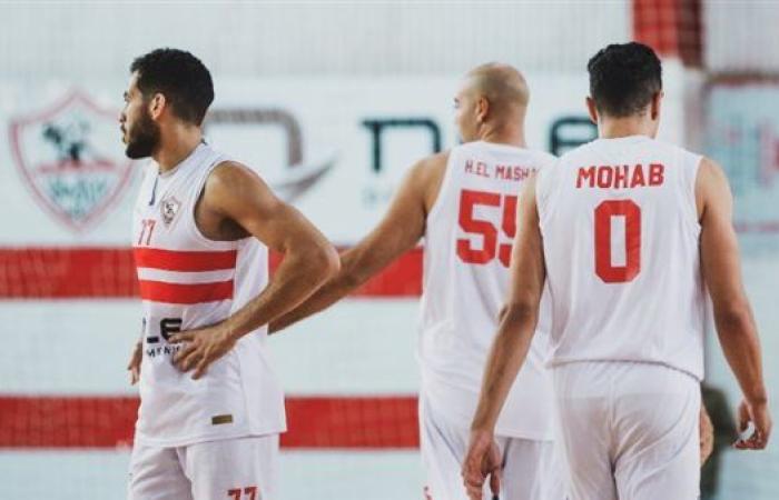 الدورى الممتاز.. سلة الزمالك تفوز على الطيران بنتيجة 78 - 47