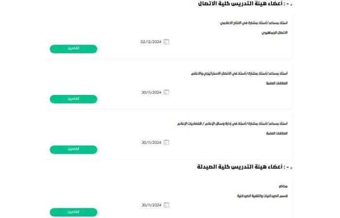 بالبلدي: التفاصيل كامله.. جامعة الشارقة تعلن حاجتها إلى أعضاء هيئة التدريس في 8 كليات.. وظيفة جامعه