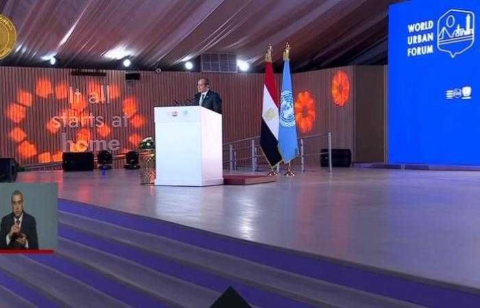 الرئيس السيسي يعلن إطلاق الإستراتيجيتين الوطنيتين للمدن الذكية والتحضر الأخضر