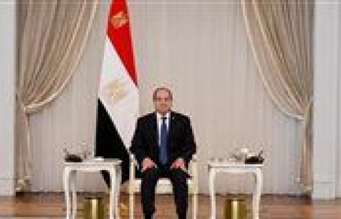 الرئيس السيسي: مصر تعتبر القضية الفلسطينية صلب قضايا المنطقة