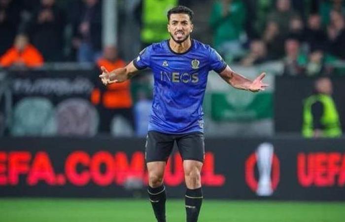 في غياب محمد عبد المنعم.. نيس ينجو من الهزيمة بالدوري الأوروبي