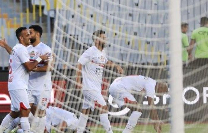 الزمالك يتقدم على سموحة في الشوط الأول بهدف ناصر منسي