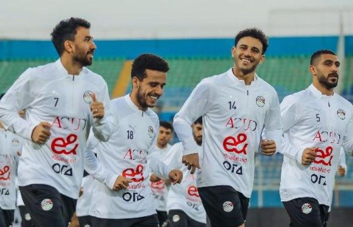 منتخب مصر يخوض أولى تدريباته باستاد الدفاع الجوى استعدادا لبتسوانا وكاب فيردي