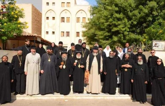 الحياة الرهبانية.. زيارة وفد من الكنيسة الروسية لدير ”الأنبا بيشوي” بوادي النطرون