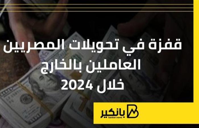 قفزة في تحويلات المصريين العاملين بالخارج خلال 2024