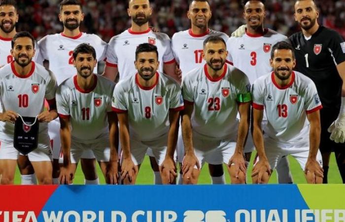 تشكيلة الأردن ضد العراق في تصفيات آسيا لكأس العالم 2026