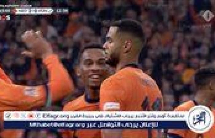 منتخب هولندا ينهي الشوط الأول بهدفين ضد المجر في دوري الأمم الأوروبية