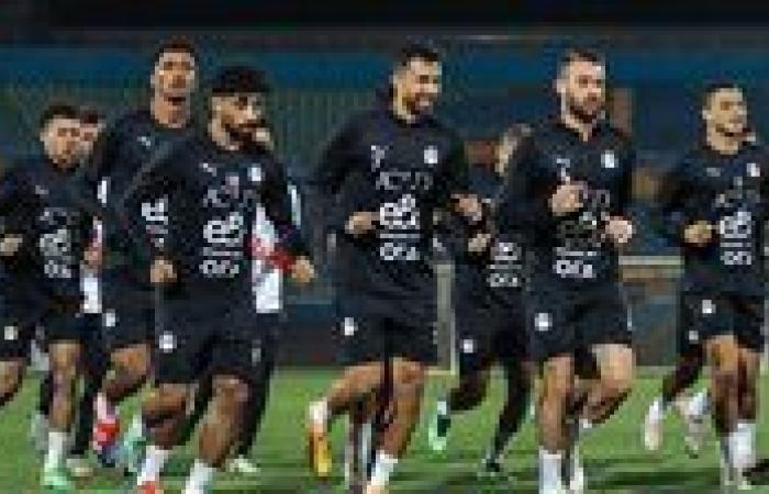 تواجد مرموش.. منتخب مصر يخوض مرانا باستاد الدفاع الجوي استعدادا لمباراة بتسوانا