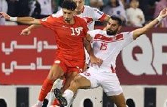 إصابة وسام أبو علي مع منتخب فلسطين