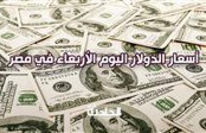 49.56 جنيه للبيع.. سعر الدولار اليوم الأربعاء في مصر بمعاملات البنوك