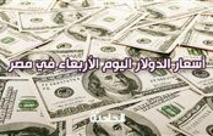 سعر الدولار اليوم الأربعاء في مصر 20 نوفمبر 2024.. 49.46 شراء و 49.60 بيع