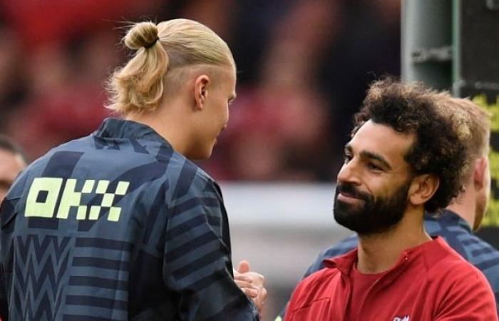 صيام هالاند يمنح محمد صلاح فرصة ذهبية في الدوري الإنجليزي!