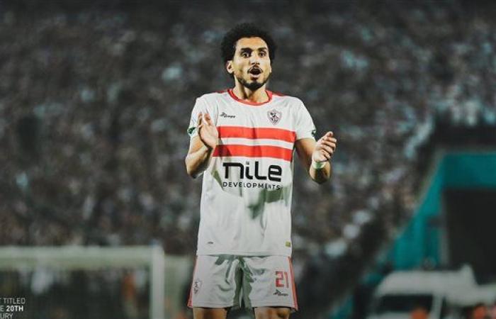 أحمد حمدي يخوض تدريبات تأهيلية على هامش مران الزمالك