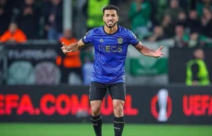 موقف محمد عبد المنعم.. تشكيل نيس لمواجهة رينجرز بالدوري الأوروبي