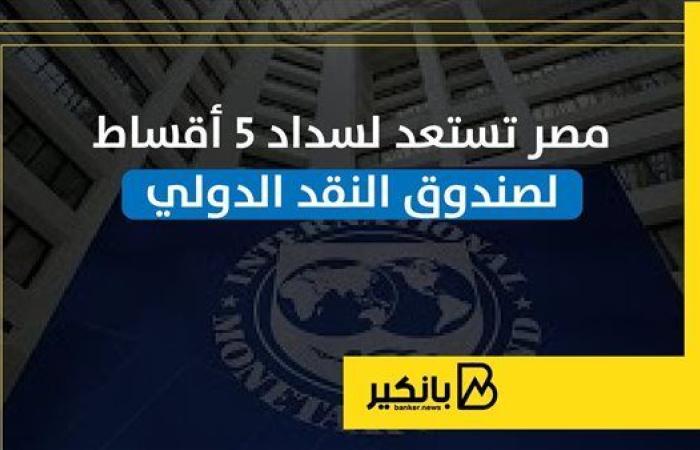 مصر
      تستعد
      لسداد
      5
      أقساط
      لصندوق
      النقد
      الدولي - غاية التعليمية