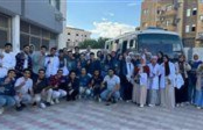 اتحاد طلاب صيدلة جامعة مدينة السادات (EPSF-SADAT) ينظم حملة التبرع بالدم