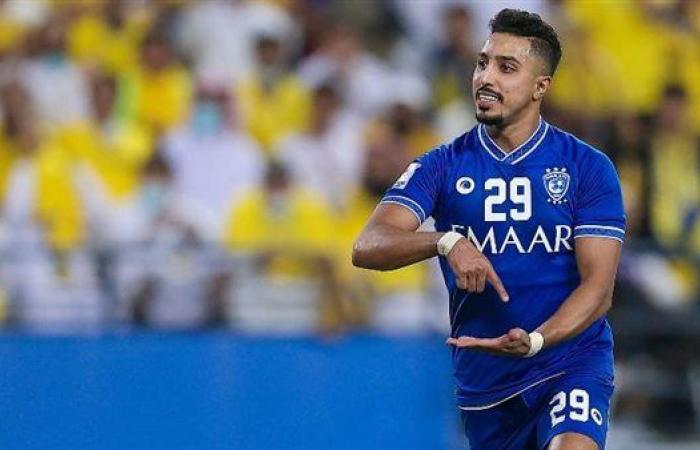 الهلال السعودى يعلن تفاصيل إصابة سالم الدوسري