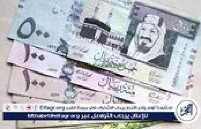 سعر الريال السعودي مقابل الجنيه خلال ختام تعاملات اليوم الأحد