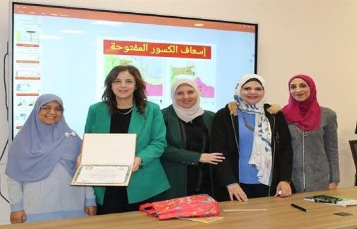 جامعة عين شمس تنظم ورشة عملية للتعامل مع الأزمات الصحية الطارئة بكلية الإعلام