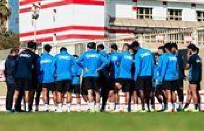 تدريبات بدنية وتأهيلية للاعبي الزمالك في مران اليوم استعدادًا لمواجهة طلائع الجيش