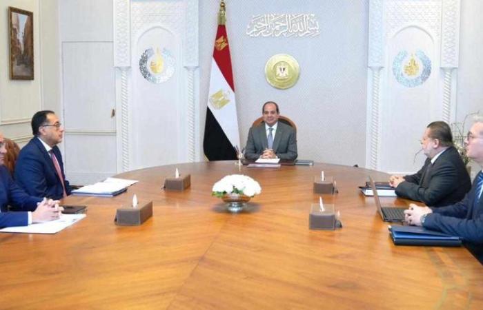 الرئيس السيسي يبحث جهود الحكومة لضمان تلبية احتياجات الدولة من المنتجات البترولية