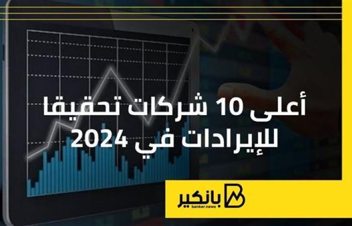 أعلى 10 شركات تحقيقا للإيرادات في 2024