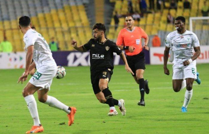 التعادل السلبي يحسم مواجهة الزمالك والمصري بالكونفيدرالية