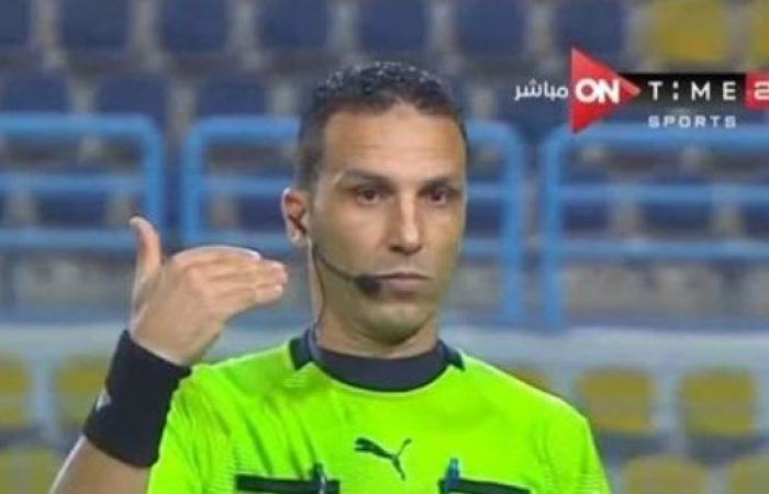 نادر قمر الدولة حكما لمباراة الأهلي وسموحة في الدوري