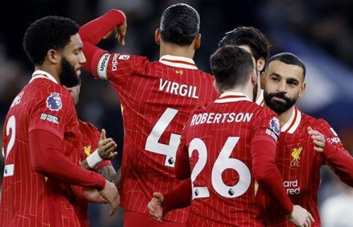 ليفربول في الصدارة.. ترتيب الدوري الإنجليزي بعد نهاية الجولة الـ20