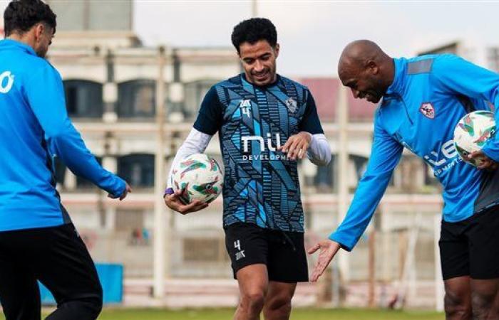 جروس يخصص فقرة ركلات جزاء في مران الزمالك