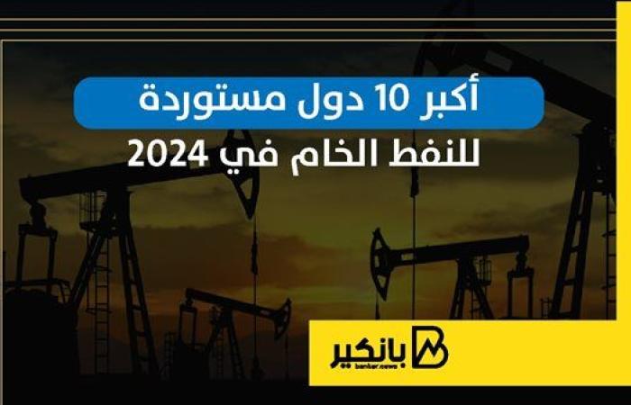 أكبر 10 دول مستوردة للنفط الخام في 2024 | إنفوجراف