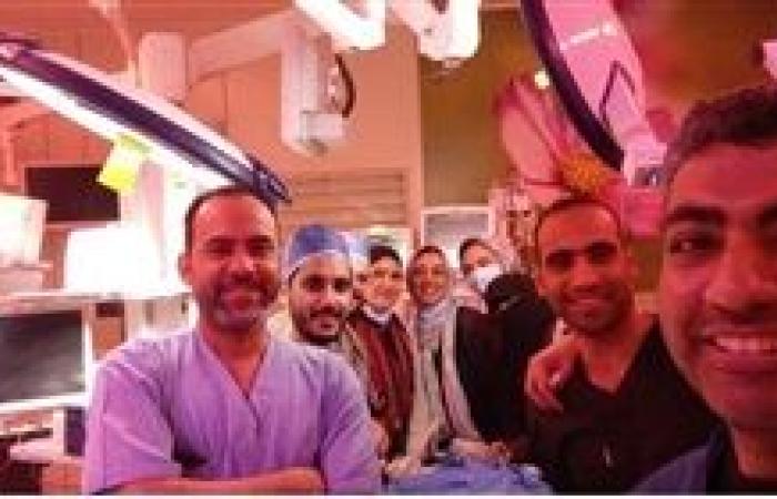 جراحة ناجحة لطفل حديث الولادة يعاني عيوب خلقية بمستشفى جامعة كفر الشيخ