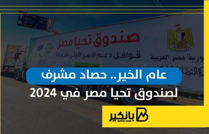 عام الخير.. حصاد مشرف لصندوق تحيا مصر في 2024