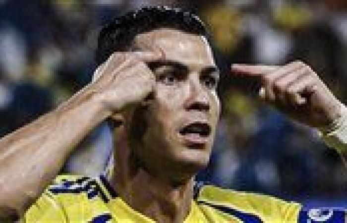 كريستيانو رونالدو يسجل في فوز النصر على الأخدود في دوري روشن السعودي