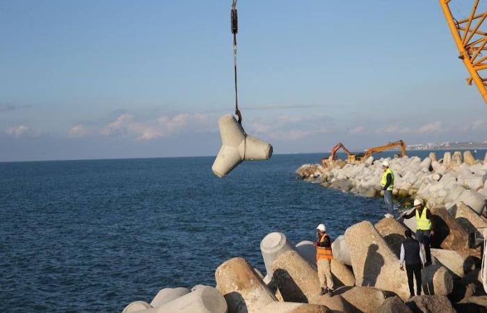 وتيرة توسيع ميناء طنجة المتوسط