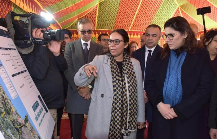 زيارة المنصوري تسرع إخراج تصاميم مقاطعة طنجة المدينة وجماعة كزناية