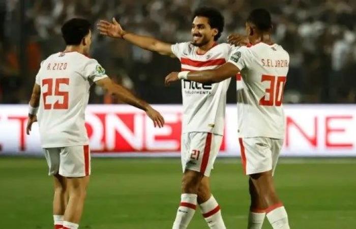 «زيزو».. يقود تشكيل الزمالك لمواجهة بلاك بولز في الكونفدرالية