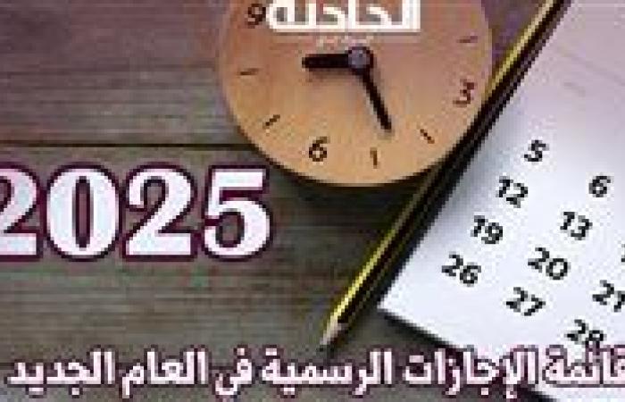 موعد إجازة عيد الشرطة وثورة 25 يناير 2025 والإجازات المتبقية في العام