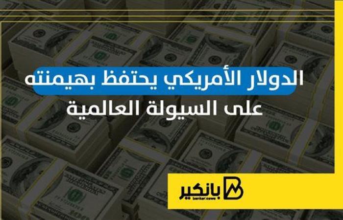 الدولار الأمريكي يحتفظ بهيمنته على السيولة العالمية