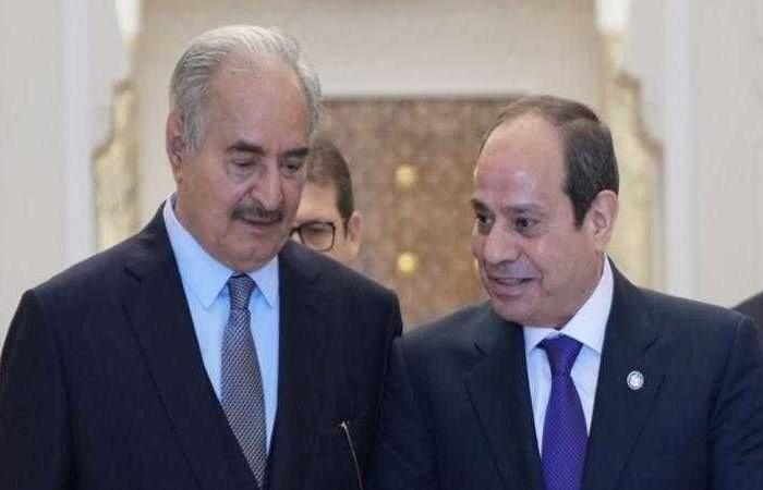 الرئيس السيسي يستقبل المشير خليفة حفتر القائد العام للجيش الوطني الليبي