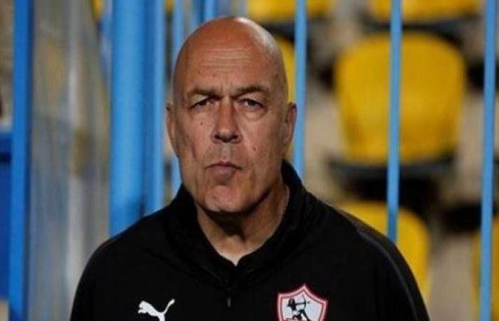 الدوري المصري| جروس يستقر على تشكيل الزمالك أمام الجونة اليوم